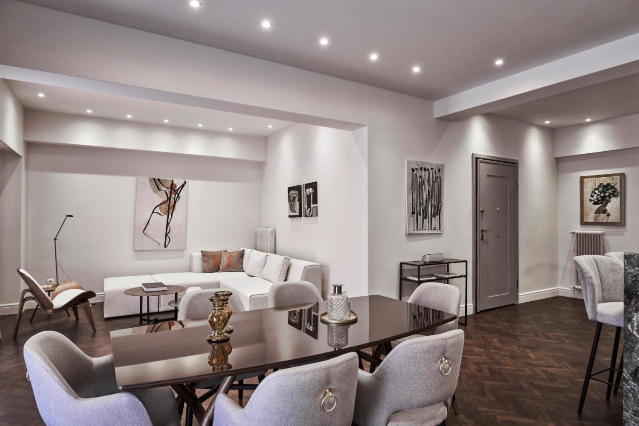 Ferienwohnung Patriarchou 4Bd Art Deco Penthouse Athen Exterior foto